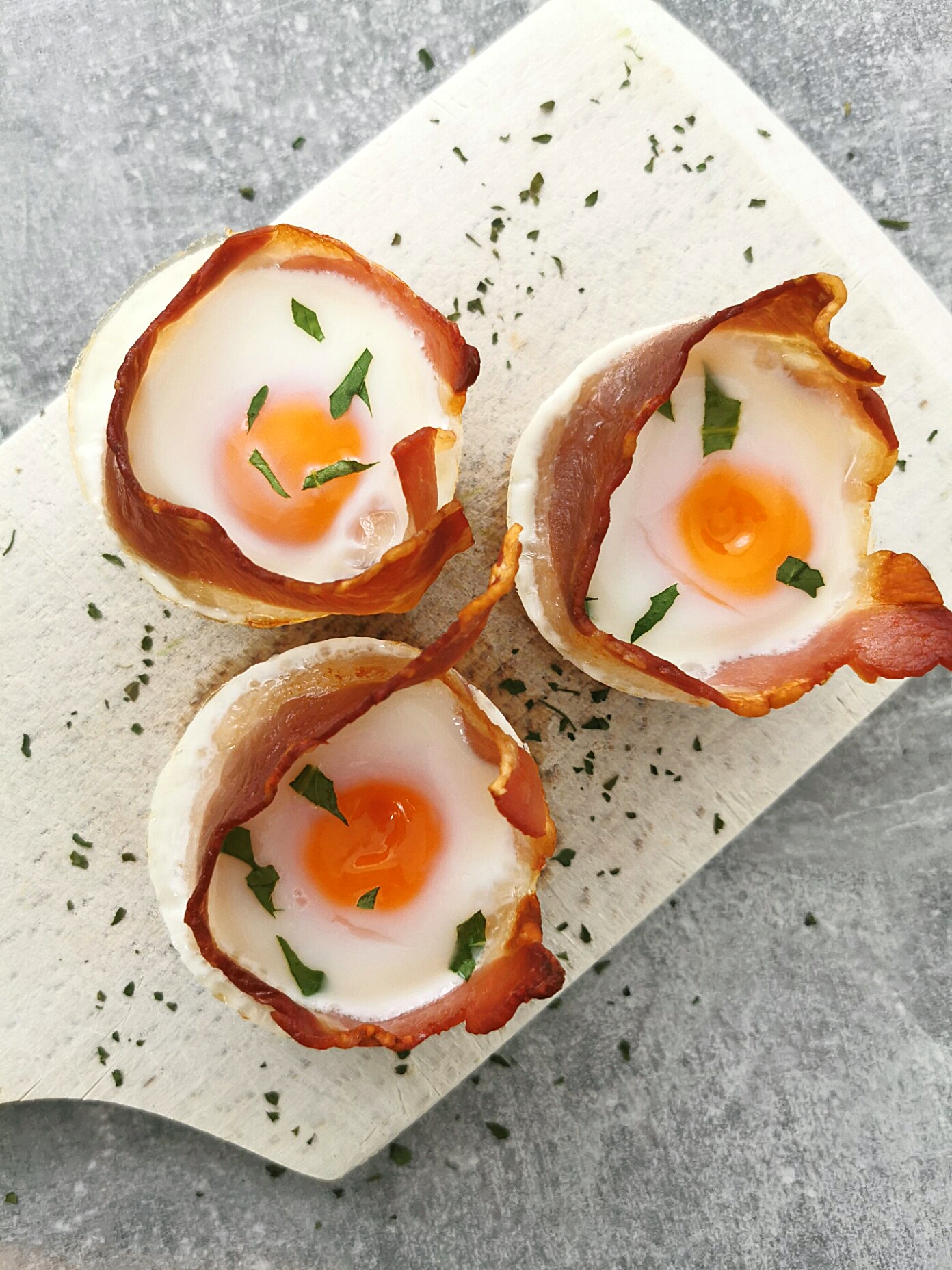 Bacon&Tojás kosárkák